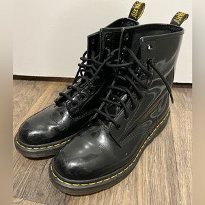 Dr. Martens Black Combat Boots